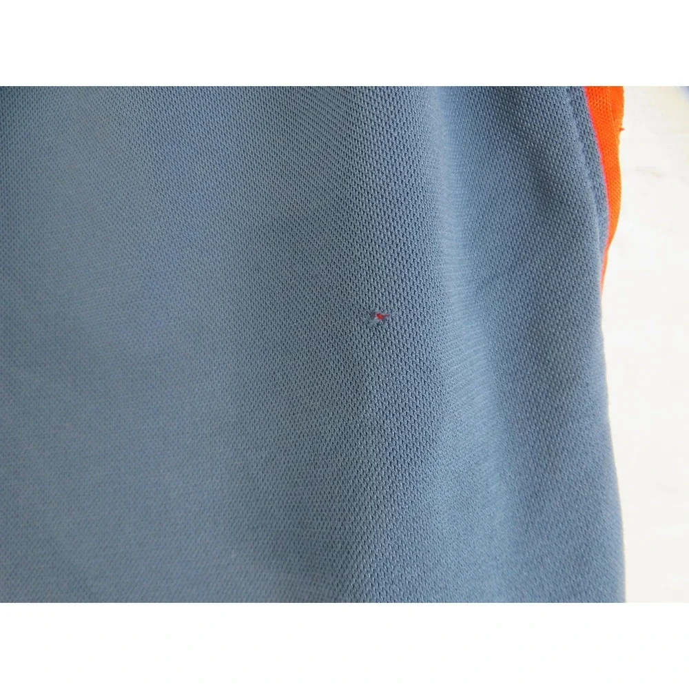 Jordan Basketball Shorts Mens 2XL Blue Orange Dri Fit 10
